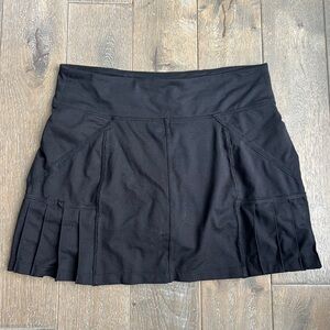 Athleta Black golf Skirt